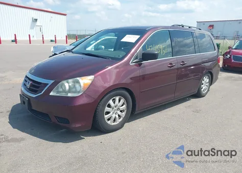 2008 Honda Odyssey Ex z USA, uszkodzony, nr VIN 5FNRL38428B089011
